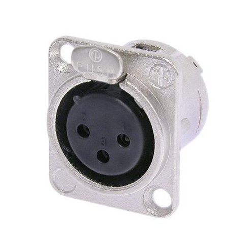 NEUTRIK NC3FD-LX FEMMINA DA PANNELLO XLR