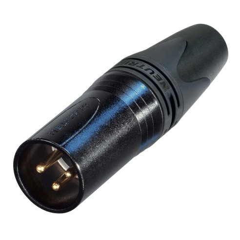 NEUTRIK NC3MXX-B XLR MASCHIO CONTATTI DORATI
