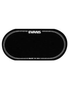 EVANS EQPB2 BEATER IMPACT PAD BLACK NYLON DOUBLE PEDAL 2 P