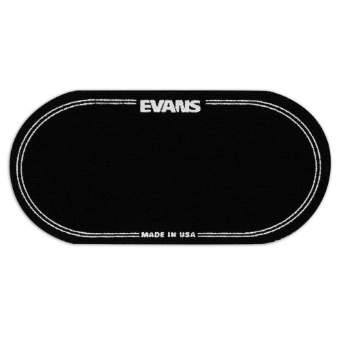 EVANS EQPB2 BEATER IMPACT PAD BLACK NYLON DOUBLE PEDAL 2 P