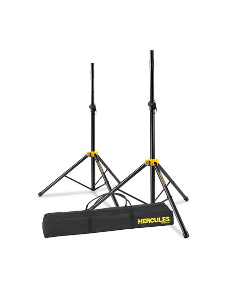 HERCULES SS200B COPPIA SUPPORTI CASSA + BORSA HERCULES SS200B COPPIA SUPPORTI CASSA + BORSA