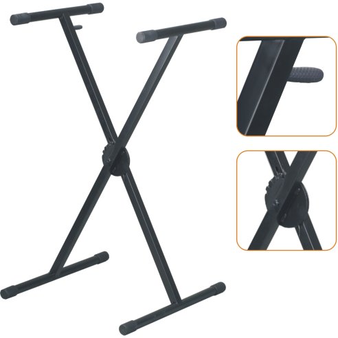 MP GEAR KS011 SUPPORTO PER TASTIERA A X CON APERTURA RAPIDA