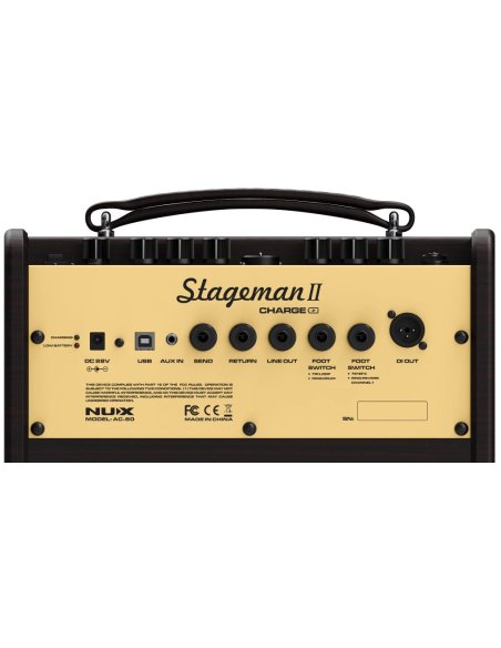 NUX AC-80 STAGEMAN II CHARGE NUX AC-80 STAGEMAN II CHARGE