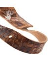 MAGRABO' HOLES HC EMBOSSED CROCO LUX MARRONE CHIARO 8CM