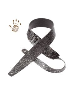 MAGRABO' HOLES HC EMBOSSED COCCO DALMA ARGENTO 6 CM