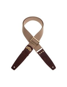 MAGRABO' STRIPE SC COTTON BEIGE 5 CM TERMINALI TWINKLE MARRONE SCURO, FIBBIA REC