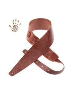 MAGRABO' HOLES HS EMBOSSED FLORES MARRONE 8 CM
