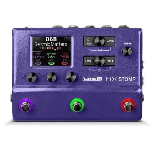 LINE6 HX STOMP PURPLE LIMITED EDITION