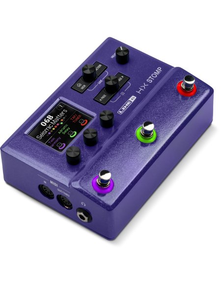 LINE6 HX STOMP PURPLE LIMITED EDITION LINE6 HX STOMP PURPLE LIMITED EDITION