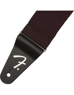 FENDER STRAP WEIGHLESS TWEED OXBLOOD 2