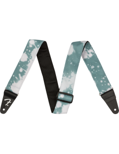 FENDER STRAP TYE DYE ACID WASH TEAL