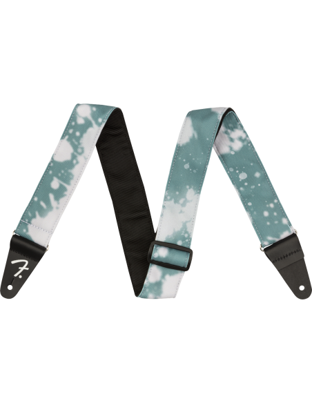 FENDER STRAP TYE DYE ACID WASH TEAL FENDER STRAP TYE DYE ACID WASH TEAL