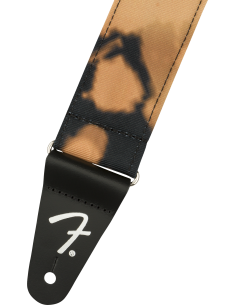 FENDER STRAP TYE DYE ACID WASH BLACK 2