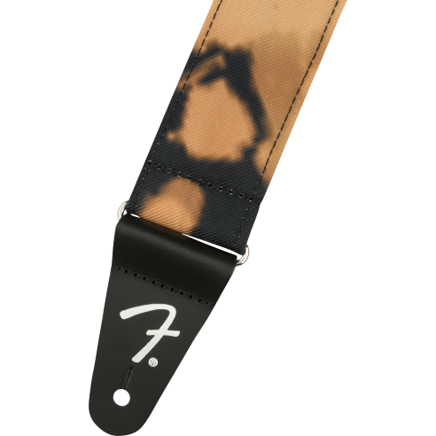 FENDER STRAP TYE DYE ACID WASH BLACK