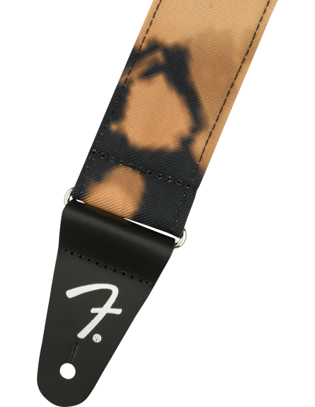 FENDER STRAP TYE DYE ACID WASH BLACK FENDER STRAP TYE DYE ACID WASH BLACK