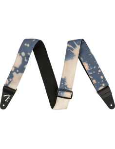 FENDER STRAP TYE DYE ACID WASH FADED NAVY