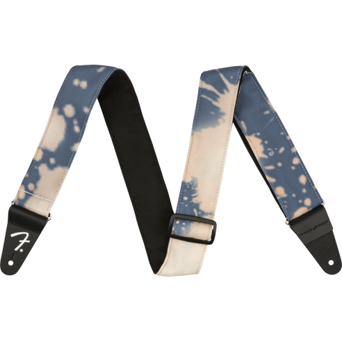 FENDER STRAP TYE DYE ACID WASH FADED NAVY
