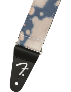 FENDER STRAP TYE DYE ACID WASH FADED NAVY 2