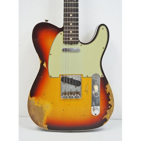 FENDER 1960 TELE CUSTOM HEAVY RELIC  CHOCOLATE 3CS