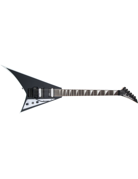 JACKSON JS32 RR AH FB BLACK W/WHITE BEVELS JACKSON JS32 RR AH FB BLACK W/WHITE BEVELS