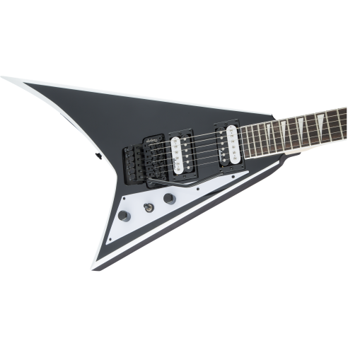 JACKSON JS32 RR AH FB BLACK W/WHITE BEVELS