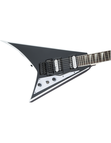 JACKSON JS32 RR AH FB BLACK W/WHITE BEVELS JACKSON JS32 RR AH FB BLACK W/WHITE BEVELS
