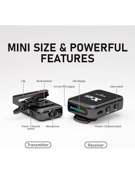 XVIVE U6 COMPACT WIRELESS MIC SYSTEM XVIVE U6 COMPACT WIRELESS MIC SYSTEM