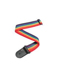 D'ADDARIO STRAP POLYPROPILENE RAINBOW