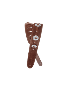 D'ADDARIO STRAP CONCHOS BROWN