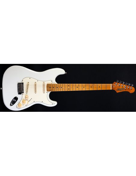 JET JS-300 OW SSS OLYMPIC WHITE ROASTED MAPLE JET JS-300 OW SSS OLYMPIC WHITE ROASTED MAPLE