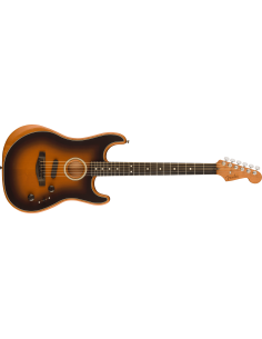 FENDER LTD ACOUSTASONIC STRAT 2 COLOR SUNB. W/BAG