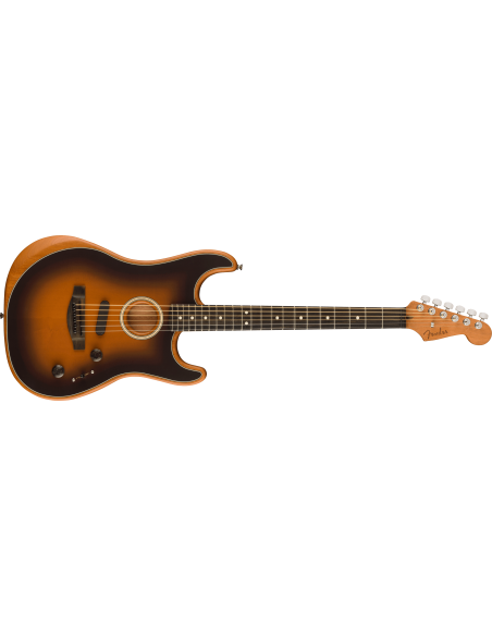 FENDER LTD ACOUSTASONIC STRAT 2 COLOR SUNB. W/BAG