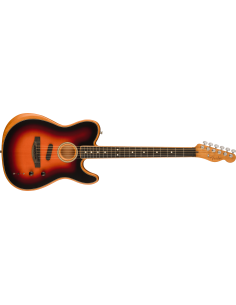 FENDER LTD ACOUSTASONIC TELE 3 COLOR SUNB. W/BAG