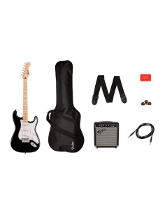SQUIER SONIC STRAT PACK BLACK