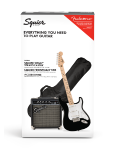 SQUIER SONIC STRAT PACK BLACK 2