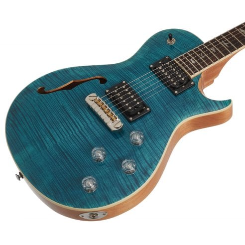 PRS SE ZACH MYERS 594 MYERS BLU VIOLIN TOP
