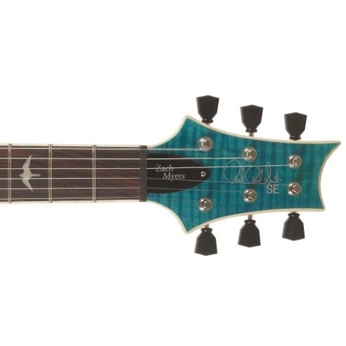 PRS SE ZACH MYERS 594 MYERS BLU VIOLIN TOP