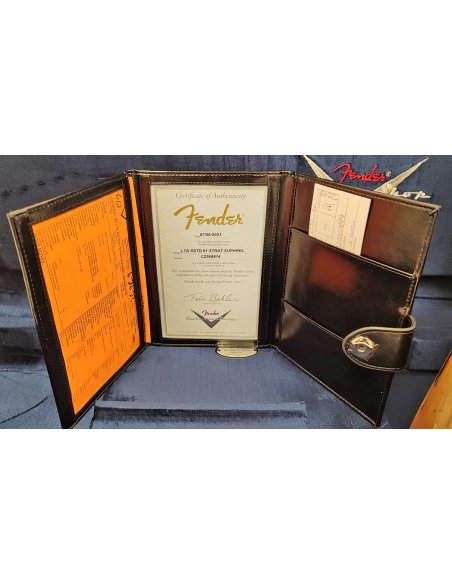 FENDER LTD ED. '61 STRAT SUPER HEAVY RELIC SHERWOOD GREEN OVER 3CS