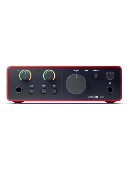 FOCUSRITE SCARLETT SOLO 4TH GENERATION FOCUSRITE SCARLETT SOLO 4TH GENERATION