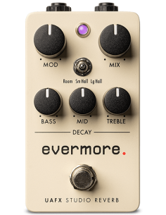 UNIVERSAL AUDIO UAFX EVERMORE STUDIO REVERB
