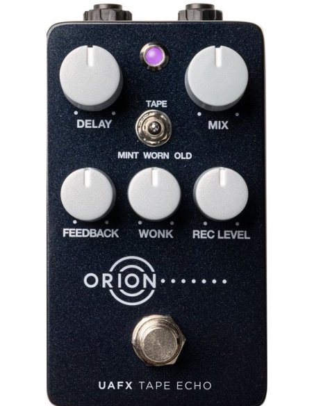 UNIVERSAL AUDIO UAFX ORION TAPE ECHO UNIVERSAL AUDIO UAFX ORION TAPE ECHO