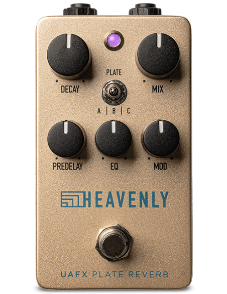UNIVERSAL AUDIO UAFX HEAVENLY PLATE REVERB UNIVERSAL AUDIO UAFX HEAVENLY PLATE REVERB