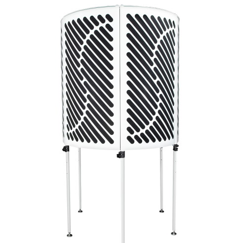 IMPERATIVE AUDIO PORTABLE VOCAL BOOTH WHITE