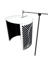 IMPERATIVE AUDIO PORTABLE VOCAL BOOTH WHITE
