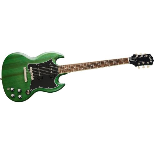 EPIPHONE SG CLASSIC WORN P-90S INVERNESS GREEN