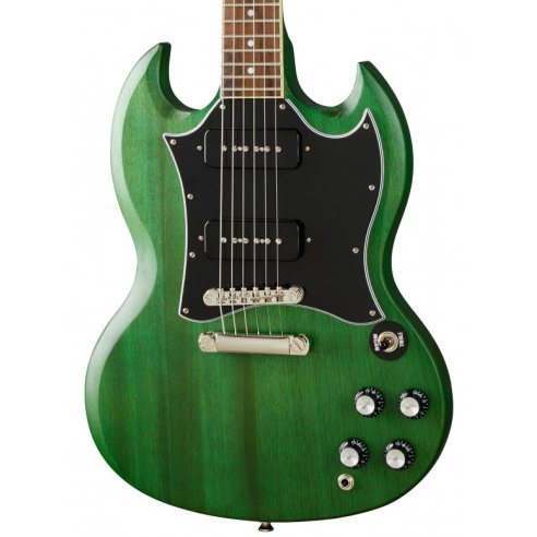 EPIPHONE SG CLASSIC WORN P-90S INVERNESS GREEN