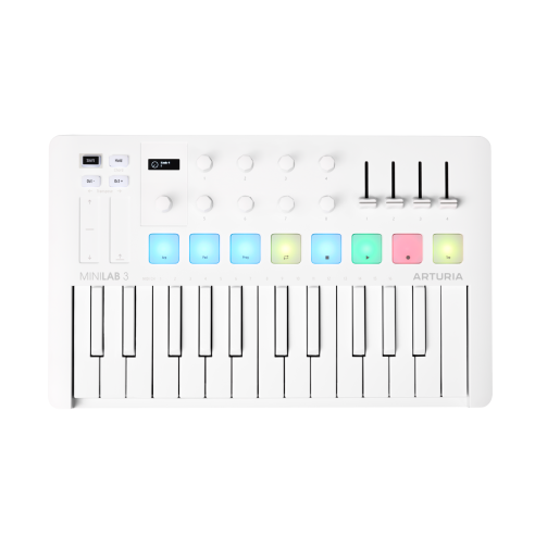 ARTURIA MINILAB 3 ALPINE WHITE