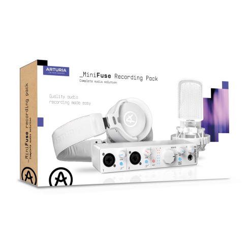 ARTURIA MINIFUSE RECODING PACK WHITE