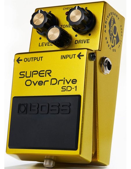 BOSS SD-1 SUPER OVERDRIVE 50TH ANNIVERSARY BOSS SD-1 SUPER OVERDRIVE 50TH ANNIVERSARY