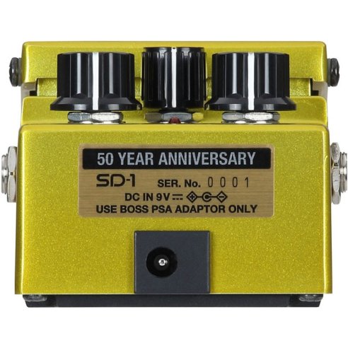 BOSS SD-1 SUPER OVERDRIVE 50TH ANNIVERSARY